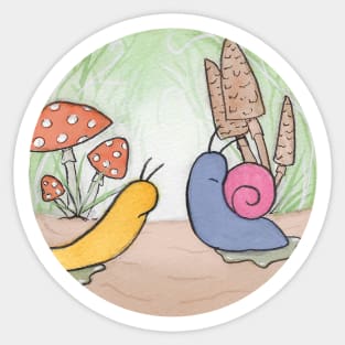 Snail and Slug Sticker